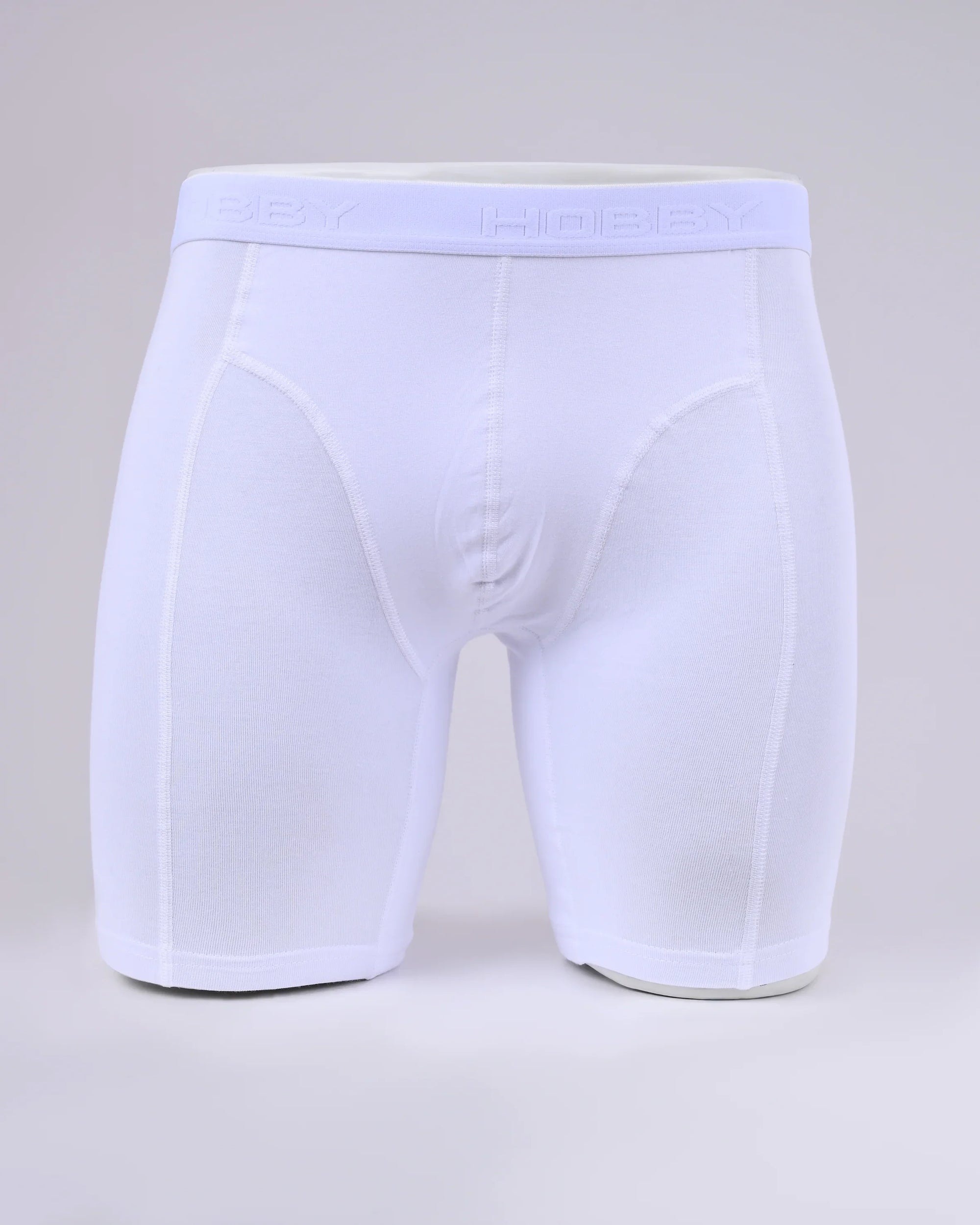 بوكسر لونج قطن ابيض