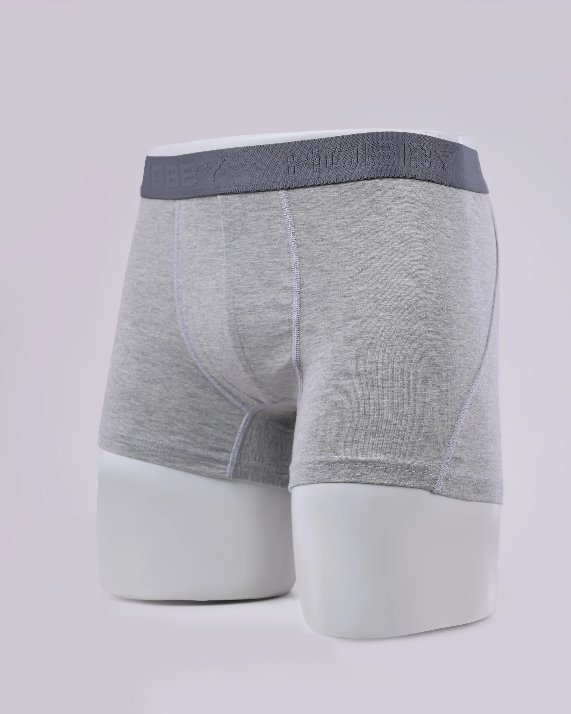 بوكسر رجالي رمادي