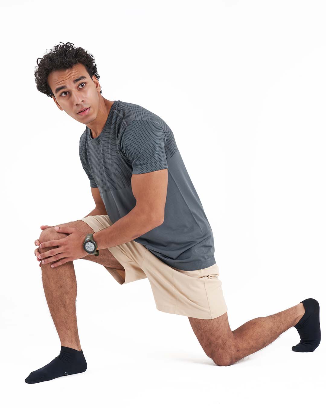 تيشيرت سبورت رمادي