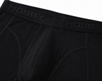 HOBBY Men’s Black Long Boxer — Men's Underwear, product photo 2