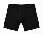 HOBBY Men’s Black Long Boxer — Men's Underwear, product photo 3