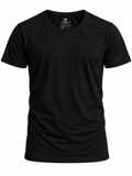 Black Round Neck Undershirt
