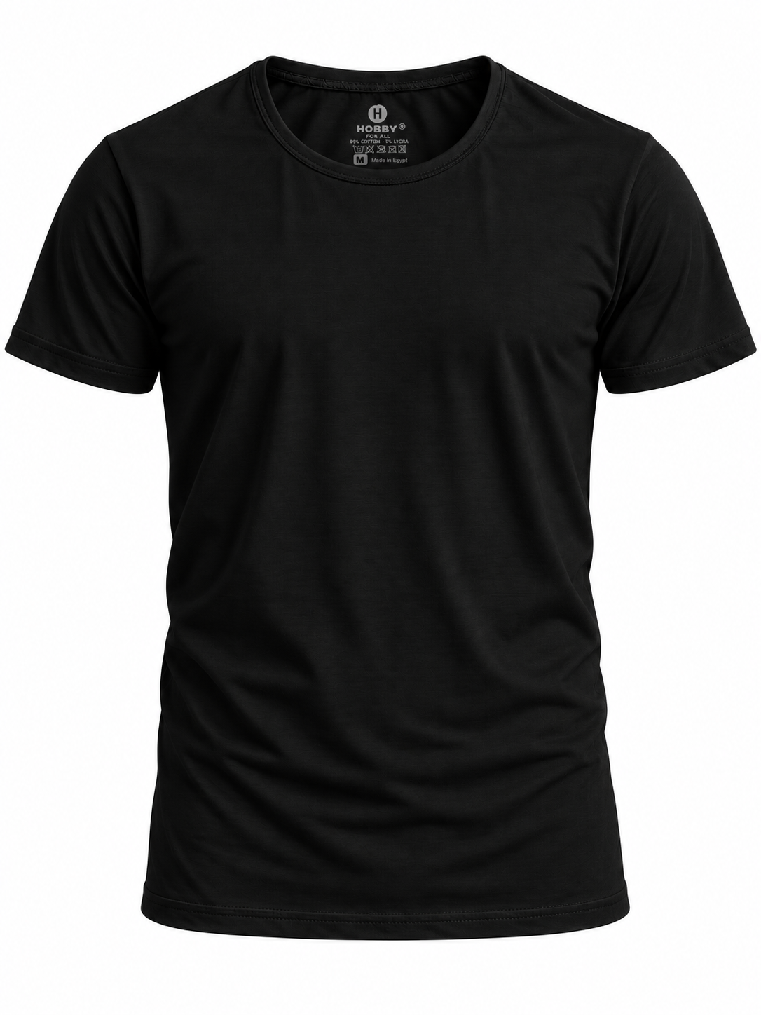Black Round Neck Undershirt