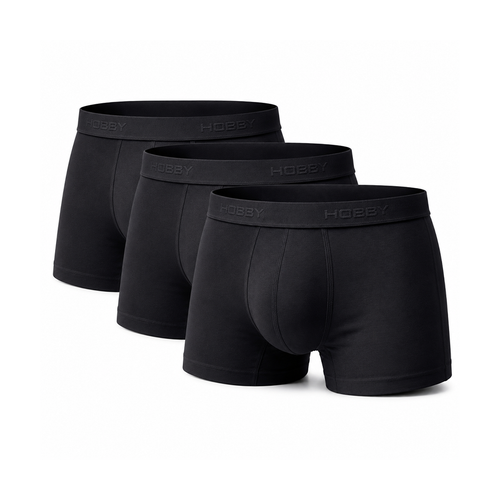 Black Boxers Pack of 3