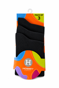Black Men’s Socks Pack of 3