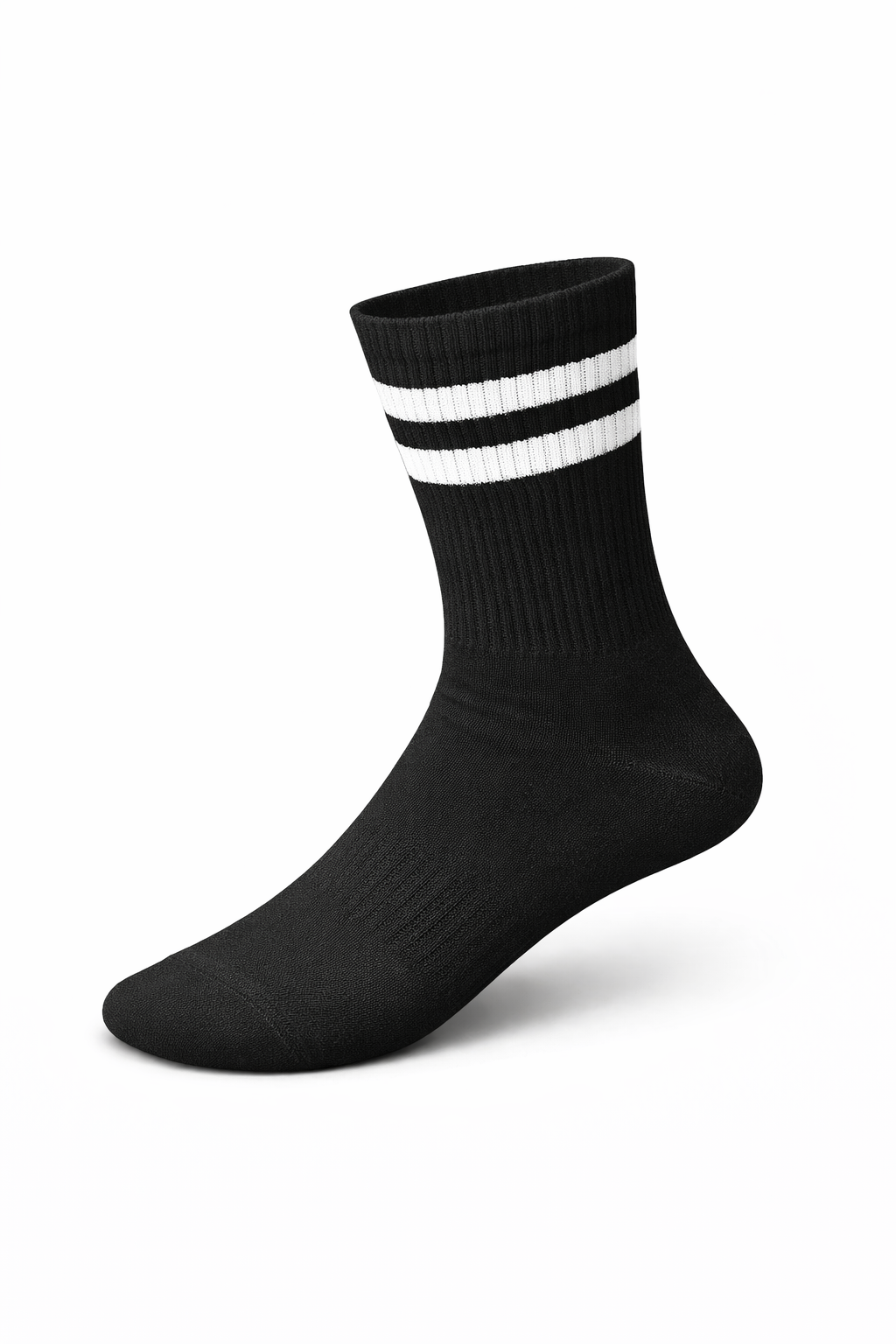 شراب سبورت حريمي قطن بخطين