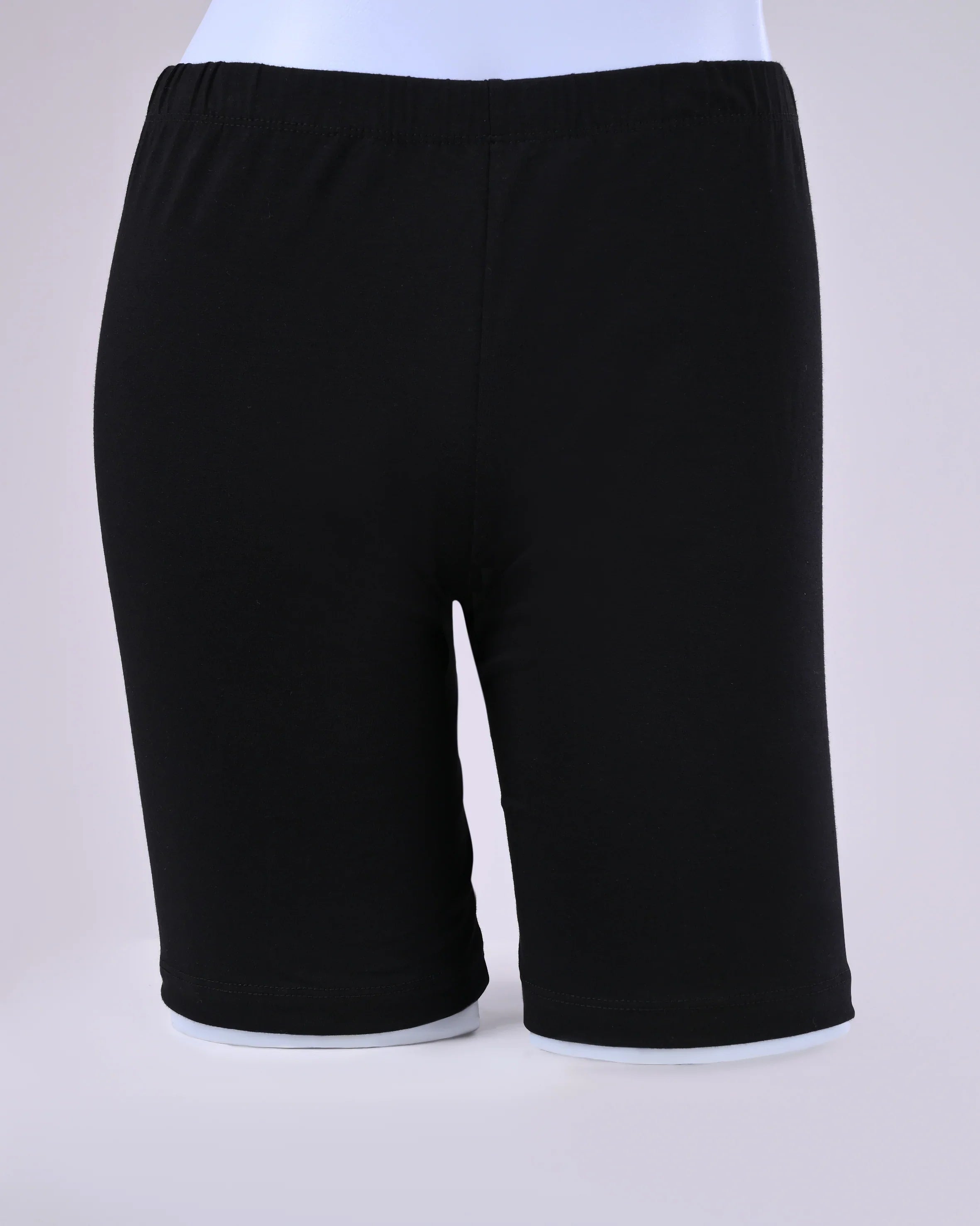 شورت طويل اسود حريمي