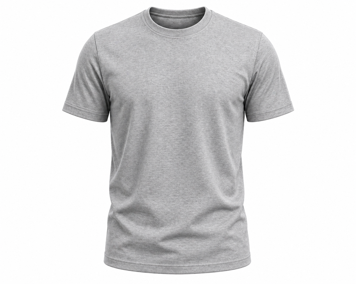 HOBBY Gray Basic T-shirt — Men's Underwear, product photo 1