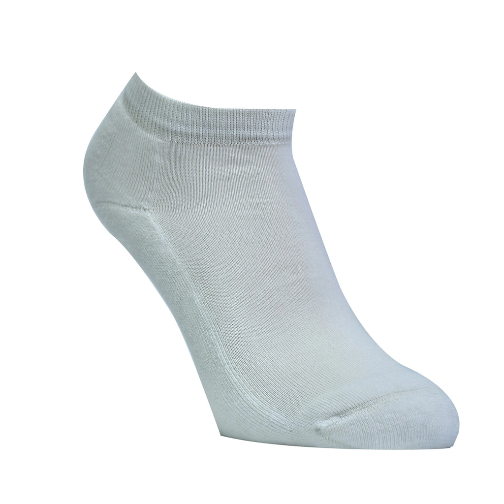 Men’s  white Socket Socks with Half Padding