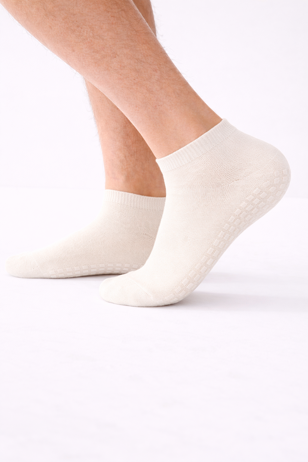 شراب رجالي قطن مانع للانزلاق