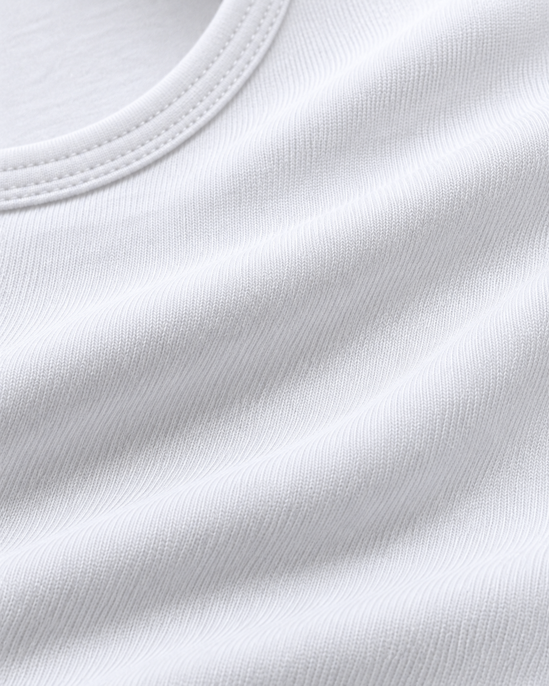 White Thin Strap Tank Top