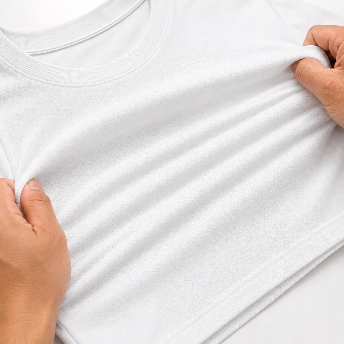 HOBBY White Basic T-shirt — Men's Underwear, product photo 3