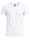 White Round Neck Undershirt
