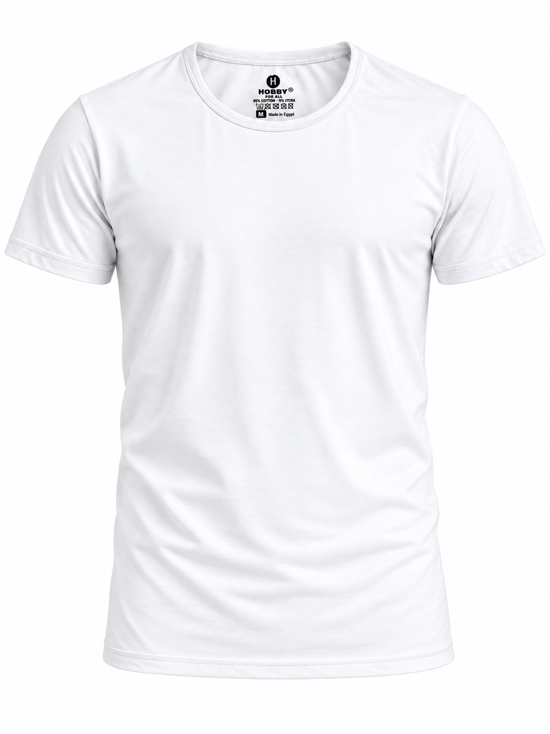 White Round Neck Undershirt