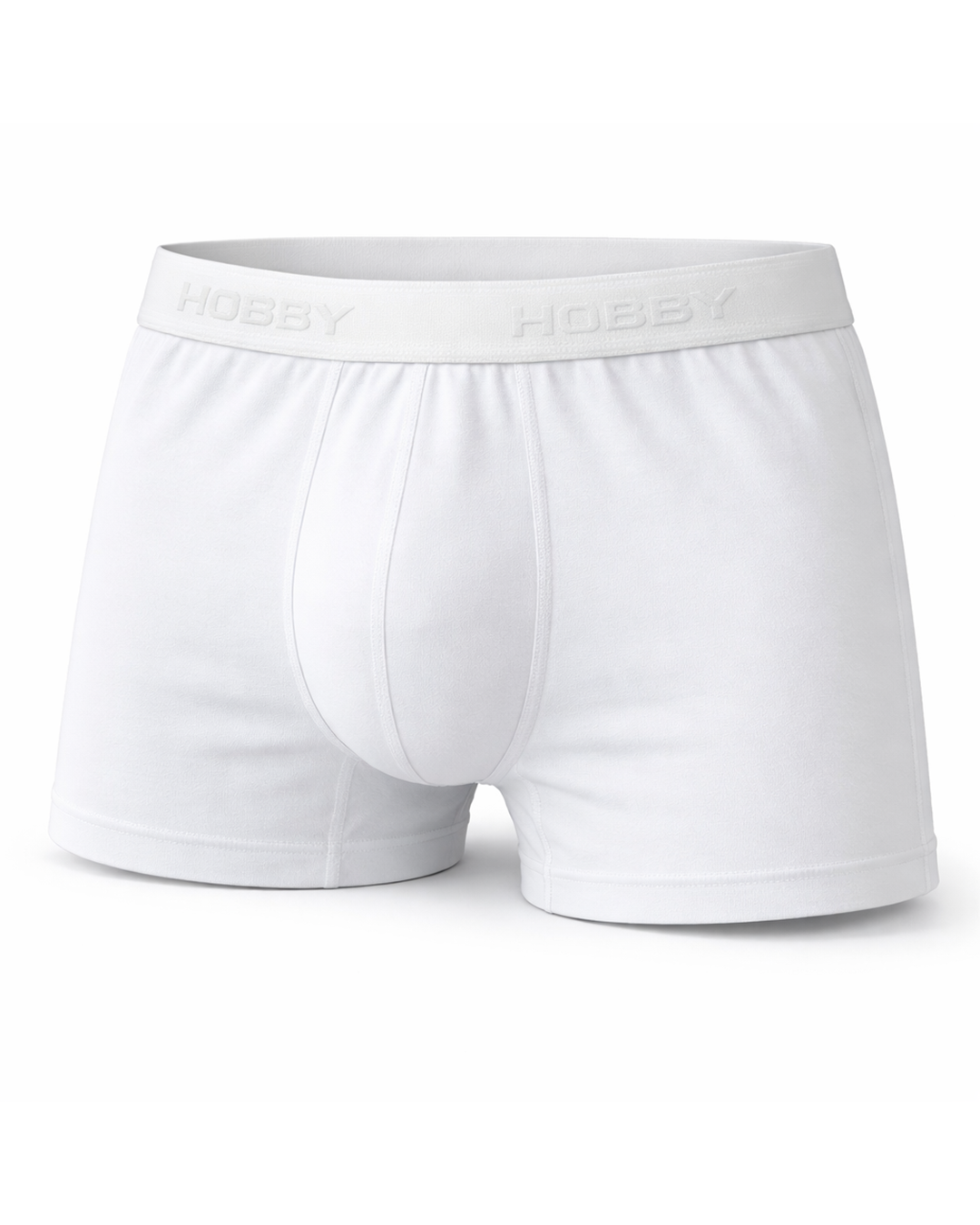 HOBBY Men’s White Boxer — Men's Underwear, product photo 1